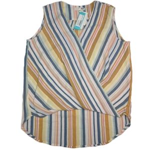 Kut from the Kloth Becky Surplice top, size Large